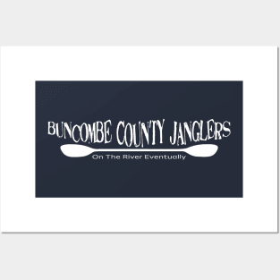 Buncombe County Janglers Whitewater Kayakers Posters and Art